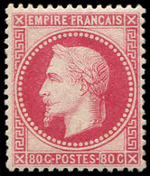 * EMPIRE LAURE - 32   80c. Rose, Très Bien Centré, TB - 1863-1870 Napoléon III. Laure