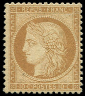 ** SIEGE DE PARIS - 36   10c. Bistre-jaune, Très Frais, TTB - 1870 Assedio Di Parigi