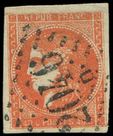 EMISSION DE BORDEAUX - 48   40c. Orange, Obl. GC 2046D, Belle Nuance, TB - 1870 Emisión De Bordeaux