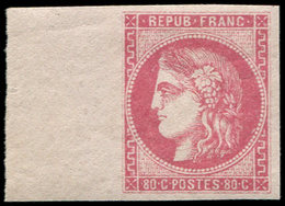 ** EMISSION DE BORDEAUX - 49   80c. Rose, Bdf, Très Frais Et TTB - 1870 Emisión De Bordeaux