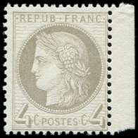 * CERES DENTELE - 52    4c. Gris, Petit Bdf, Frais Et TB - 1871-1875 Ceres