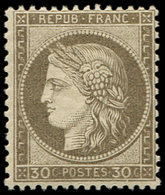 * CERES DENTELE - 56a  30c. Brun Foncé, TB - 1871-1875 Cérès