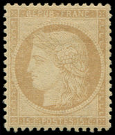 * CERES DENTELE - 59   15c. Bistre, Très Bon Centrage, TTB - 1871-1875 Ceres