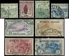 EMISSIONS DU XXème SIECLE - 148/55 1ère Série Orphelins, Obl., TB - Unused Stamps