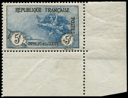 ** EMISSIONS DU XXème SIECLE - 155   1ère Série Orphelins,  5f. + 5f. Noir Et Bleu, Cdf, TTB - Nuevos