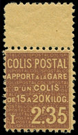 ** COLIS POSTAUX  (N° Et Cote Maury) - 92   2f35 Brun S. Jaune, Bdf, TTB, Yvert N°97 - Mint/Hinged