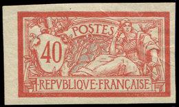 * Collection Au Type Merson - 119  40c. Rouge Et Bleu, NON DENTELE, TB - 1900-27 Merson
