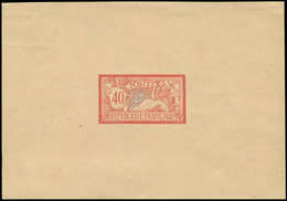 Collection Au Type Merson - 119  40c. Rouge Et Bleu, épreuve Sur Feuillet, TB - 1900-27 Merson