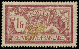 ** Collection Au Type Merson - 121b  1f. Lie De Vin Et Olive, CENTRE TRES DEPLACE, Bon Centrage, TTB - 1900-27 Merson