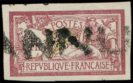 Collection Au Type Merson - 121   1f. Lie De Vin Et Olive, NON DENTELE, Surch. ANNULE Des Rebuts, TB - 1900-27 Merson