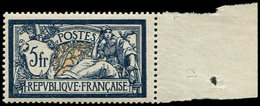 ** Collection Au Type Merson - 123   5f. Bleu-noir Et Chamois, Bdf, TB - 1900-27 Merson