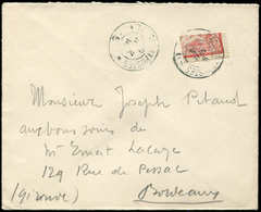 Let Collection Au Type Merson - N°119 QUART De Timbre Obl. Trésor Et Postes/151 14/11/14 S. Env., Arr. BORDEAUX Le 14/11 - 1900-27 Merson