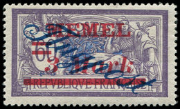 * Collection Au Type Merson - MEMEL PA 14 : 3m. Sur 60c. Bleu Et Violet, TB. Br - 1900-27 Merson