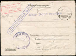 Let Guerre 1939/1945 - Carte Lettre Kriegsgefangenenpost Avec Censure Du Stalag VIII-B Pour La Nlle Zélande, Cachet Luft - WW II