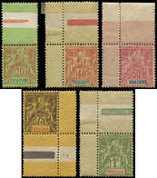 ** INDOCHINE 9 Et 12/15 : Type Groupe De 1892-96, Tous Cdf Sf. N°9 Bdf, TB, Cote Maury - Other & Unclassified