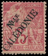 * NOUVELLE CALEDONIE 33 : 75c. Rose, TB - Covers & Documents