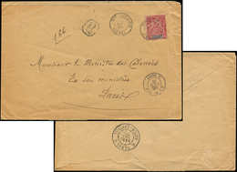 Let NOUVELLE CALEDONIE 51 : 50c. Rose Obl. NOUMEA 11/11/98 S. Env. Rec., Arr. Paris Le 30/12, TB - Covers & Documents