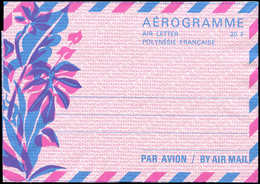 Let POLYNESIE FRANCAISE Aérogramme 1 : 20f. Bleu Et Rose, TB - Aerogrammi