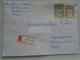 D170813  Hungary - Registered Cover      Cancel  1999 MÁTÉSZALKA - Briefe U. Dokumente