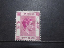 VEND BEAU TIMBRE DE HONG-KONG N° 152 , X !!! - Unused Stamps