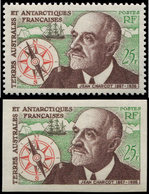 ** T.A.A.F. 19 : Charcot, Dentelé Et Non Dentelé, TB - ...-1955 Prephilately