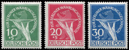 * BERLIN 54/56 : Réforme Monétaire, La Série, TB - Unused Stamps