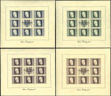 ** AUTRICHE BF 2/5 : Renner, 4 BF, TB - Blocks & Sheetlets & Panes