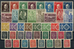 * PORTUGAL 592/615 Et 628/44 : Sujets Divers De 1940-43, TB - Unused Stamps