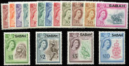 ** MALAYSIA SABAH 1/16 : Série Courante De 1964, TB - Sabah