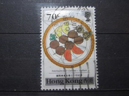 VEND BEAU TIMBRE DE HONG-KONG N° 595 , OBLITERATION " HONG KONG B " !!! - Gebraucht