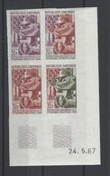 GABON ESSAI DE COULEUR YT N° 217 EXPOSITION MONTREAL CANADA BLOC DE 4 NEUF MNH ** /FREE SHIPPING R - Gabun (1960-...)