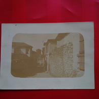 CARTE PHOTO SALONIQUE UNE RUE 1918 - Greece