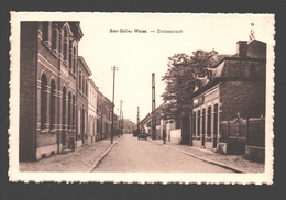 Sint-Gillis-Waas / Sint-Gilles-Waas - Statiestraat - Uitgave Em. Van Den Bosch (Kruidenierswaren) - Sint-Gillis-Waas