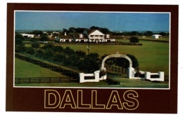 Ref 1335 - Postcard - Southfork Ranch Dallas Texas USA - TV Series Ewing Family Residence - Dallas