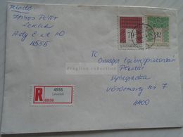 D170816  Hungary - Registered Cover      Cancel  1999  LEVELEK - Briefe U. Dokumente