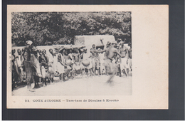 Cote D'Ivoire Tam-Tam De Dioulas à Koroko Ca 1910 Old Postcard - Côte-d'Ivoire