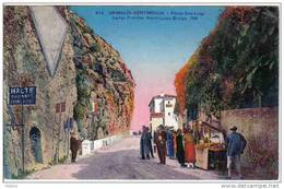 Carte Postale Douanes  Douaniers Frontière Franco Italienne à Grimaldi Vintimiglia Trés Beau Plan - Douane