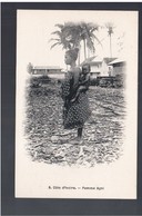 Cote D'Ivoire Femme Agni Ca 1905 Old Postcard - Côte-d'Ivoire