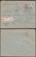 Belgique- Lettre COB 139+164 En Recom. D'Anvers 20/07/1920 Vers Auvelais (BE) DC6582 - 1915-1920 Alberto I