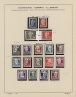 Nachlässe: 1920/1981 (ca.), Sammlernachlass "Deutschland" In Fünf Alben Mit Schönen Teilsammlungen B - Lots & Kiloware (mixtures) - Min. 1000 Stamps