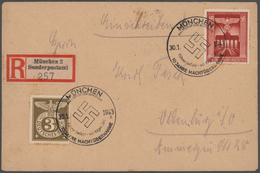 Nachlässe: Ludwigsburg, Große Umzugskiste Mit Hauptwert Deutschland Nach 1945, Hier Mit Etlichen Bes - Vrac (min 1000 Timbres)