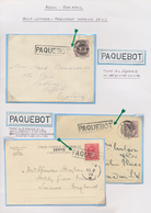 Aden: 1899-1961 ADEN SHIPMAIL: Collection Of 21 Covers And Postcards With Aden Sea Post And Paquebot - Yemen