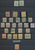 China: 1878/1949, Collection Unused Mounted Mint Resp. Predominantly Used In Large Boxed Lighthouse - Other & Unclassified
