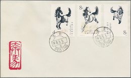 China - Volksrepublik: 1976/80, Ca. 70 FDCs Bearing Commemorative Issues Of The Period, Including Ma - Other & Unclassified