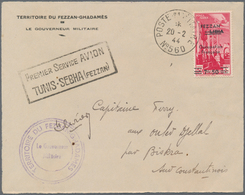 Fezzan: 1944-1952, Collection Of The French Occupied Territory Of Fezzan, Mounted By The French Offi - Storia Postale