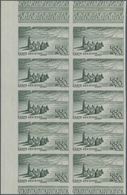 Französisch-Westafrika: 1947, Airmails 8fr.-200fr. Imperforate, Complete Set Of Four Values In Margi - Autres & Non Classés