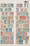 Hongkong: 1880/1999 (ca.), Collection From Early Issues In Stockbook, Including Two Pages Of Pre-QEI - Altri & Non Classificati