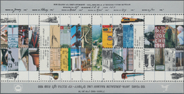 Israel: 1949/1992, Stock Of Souvenir Sheets In These Estimated Amounts: Bl.1(2); Bl.2(100); Bl.3(100 - Cartas & Documentos
