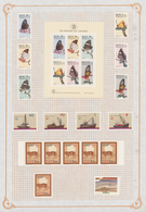 Macau: 1950/99 (ca.), Collection On Pages Including The Zodiac Issues, A Good Number Of Souvenir She - Oblitérés