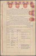 Malaiische Staaten - Straits Settlements: 1800's-1980's - "FISCAL DOCUMENTS & REVENUES OF MALAYSIAN - Straits Settlements